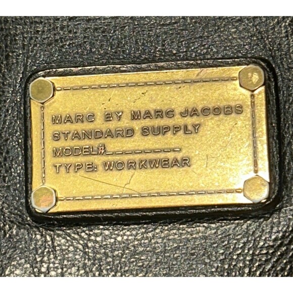 MARC BY MARC JACOBS Bag Francesca Tote Handbag Pebble Leather Black - Picture 2 of 9